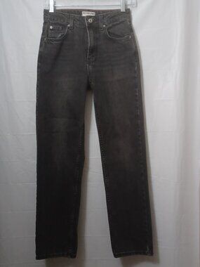 FREE PEOPLE WE THE FREE THE PACIFICA HIGH RISE SLIM STRAIGHT LEG JEANS SIZE 25
